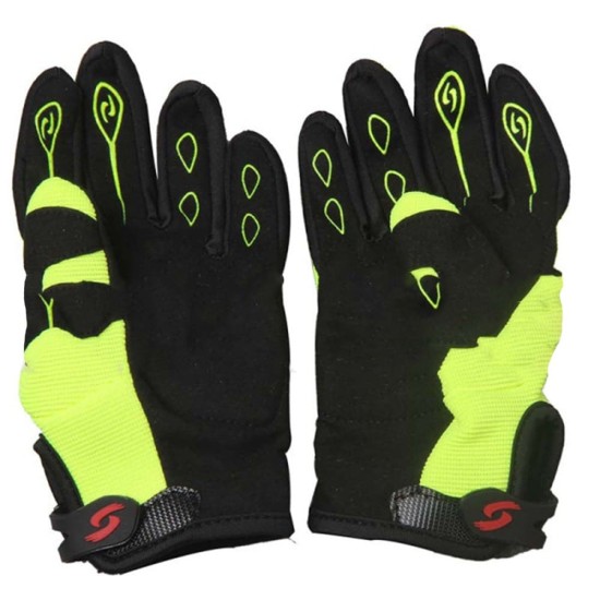 Manusi cross/atv copii Aero verde fluo marime S