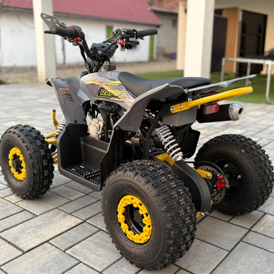 Mini Raptor gyerek Quad 110cm3 Mini Raptor 6" automata 4T sárga