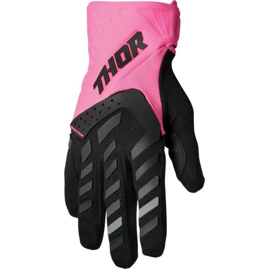 Manusi cross/atv Thor Rebound, rosu/alb, marime S