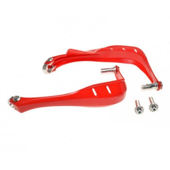 Handguard Atv din plastic, rosu