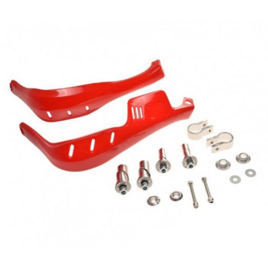 Handguard Atv din plastic, rosu