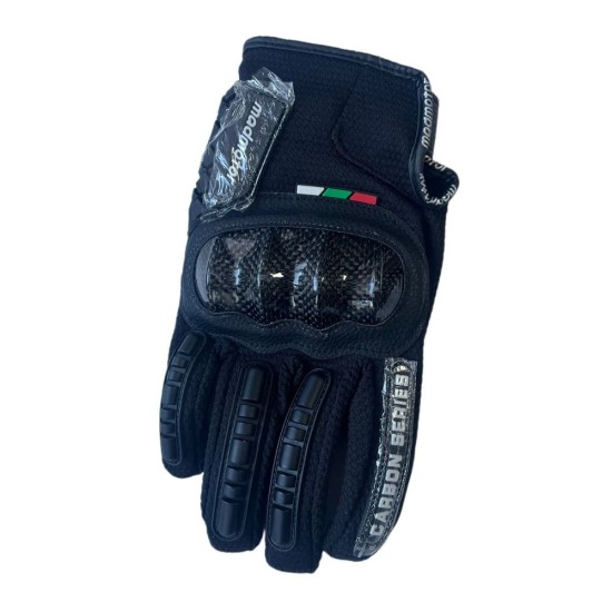 Manusi moto textil Adrenaline City, negru, marime M