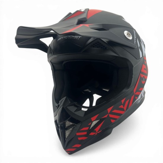 Casca cross/atv copii MiniRocket rosu marime YS