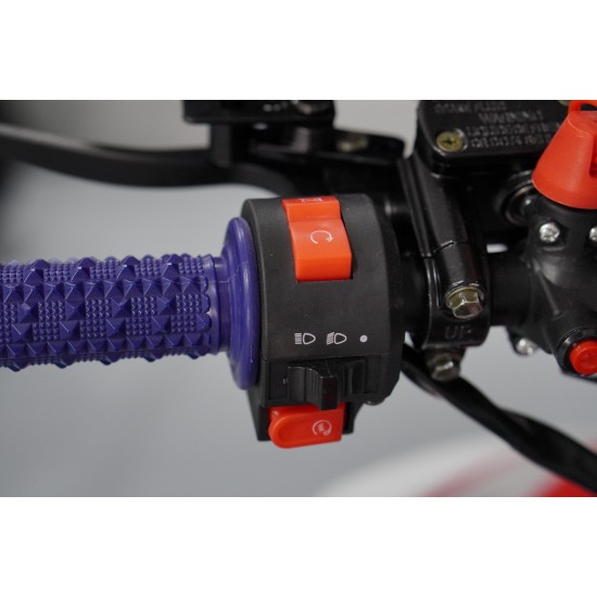 NCX Tracker Quad 7" 125cc 4T benzin piros