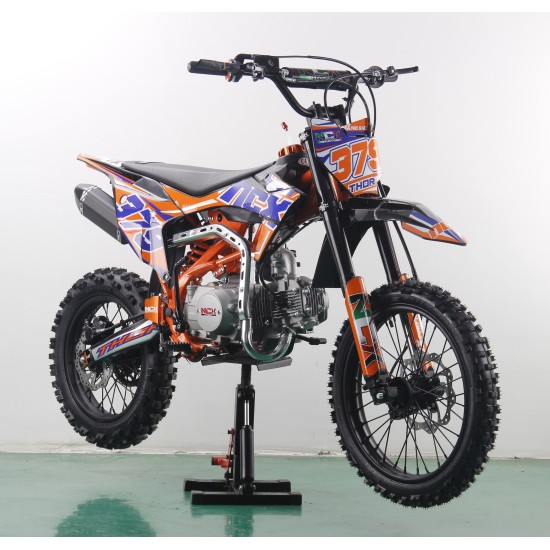 Thor Evolution 17/14 125cc 4T benzines cross fekete/narancs