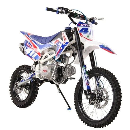 NCX Vyper25 17/14" 125cc 4T benzines cross fehér/kék