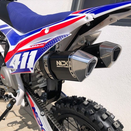 NCX Vyper25 17/14" 125cc 4T benzines cross fehér/kék