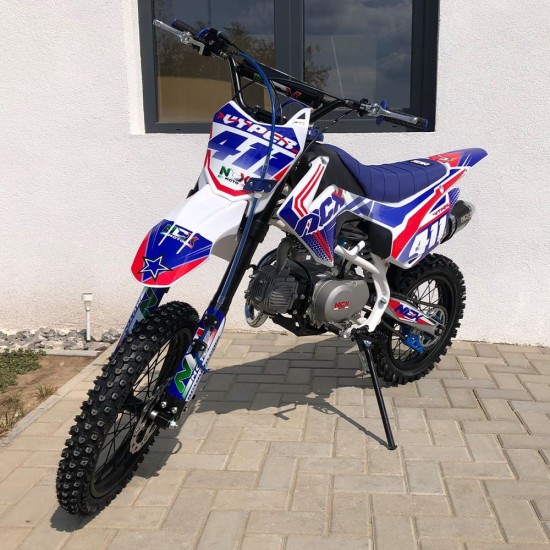 NCX Vyper25 17/14" 125cc 4T benzines cross fehér/kék