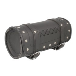 Geanta moto piele Adrenaline Cruise 2.0, negru, 1L