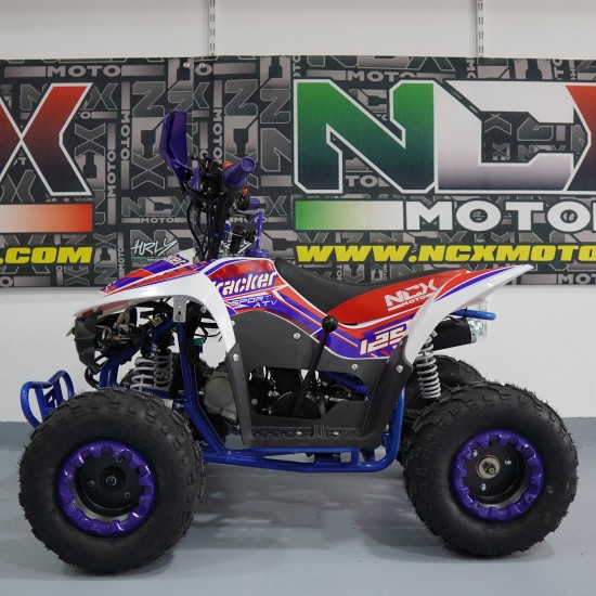 NCX Tracker Quad 7" 125cc 4T benzin piros