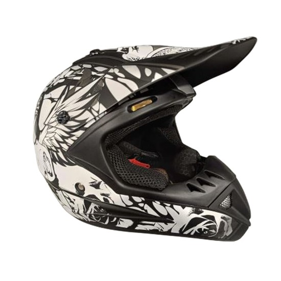 Casca cross/atv Smk Allterra MA260 negru mat marime M