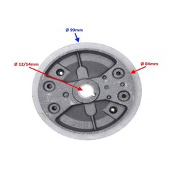 Volanta-Rotor-Paleta Pocket Bike 84mm, Rival Store