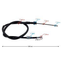 Cablu kilometraj moped, lungime 810mm