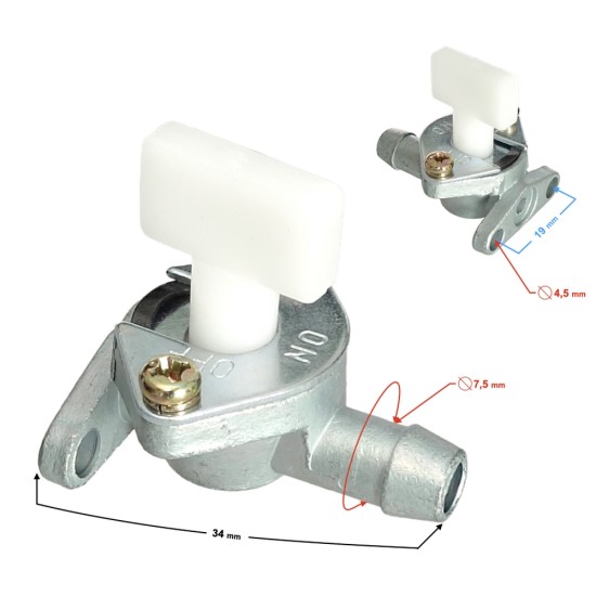 Robinet benzina Pocket-Bike-Mini-Atv