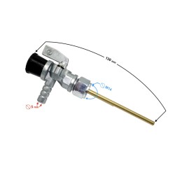 Robinet benzina moped, diametru 14mm