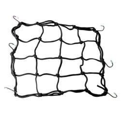 Plasa bagaje moto-atv 40x40cm, negru