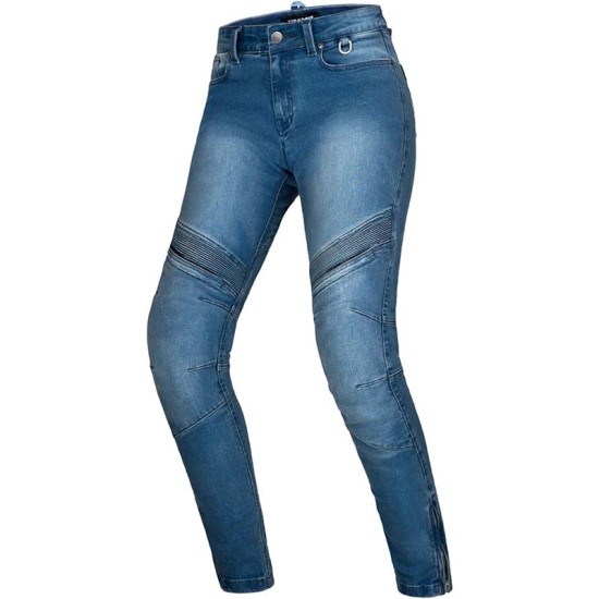 Blugi moto dame Shima Jess, marime 30, albastru