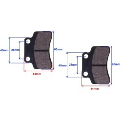 Set placute frana Keeway/Kymco/Gy6, Rival Store