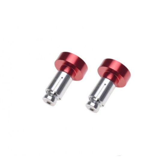 Set 2 capeti de ghidon moto Rival Store, F6, rosu