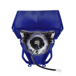 Carena si far fata cu prinderi universal cross-enduro Rival Store, albastru