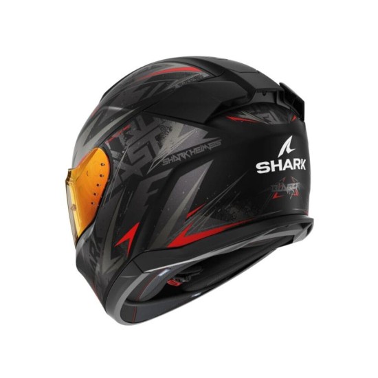 Casca integrala Shark D-Skwal 3 Blast-R negru/gri/rosu mat marime L